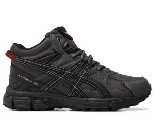 Кроссовки зимние Asics Gel-Kahana 8 Hi Dark Grey