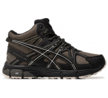 Кроссовки зимние Asics Gel-Kahana 8 Hi Sports коричневые с черным