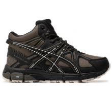 Кроссовки зимние Asics Gel-Kahana 8 Hi Sports коричневые с черным