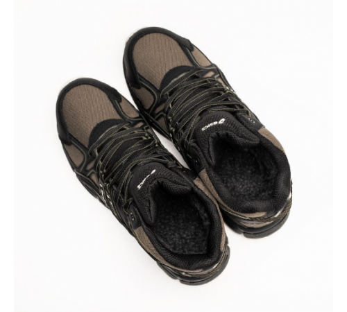Кроссовки зимние Asics Gel-Kahana 8 Hi Sports коричневые с черным