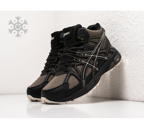 Кроссовки зимние Asics Gel-Kahana 8 Hi Sports коричневые с черным