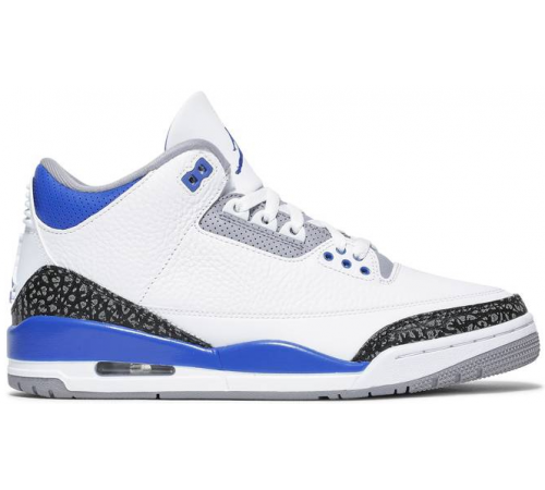 Кроссовки Nike Air Jordan 3 Retro Racer Blue