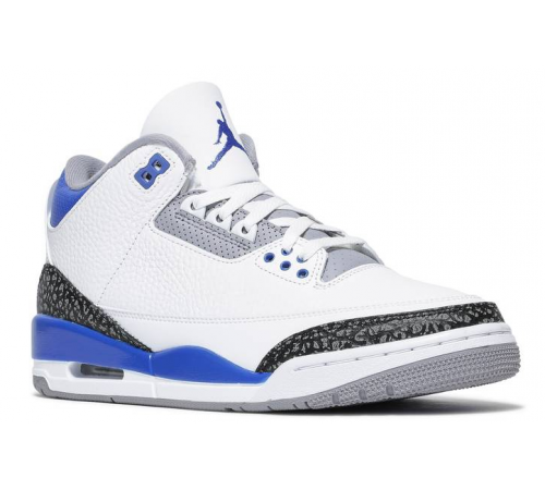 Кроссовки Nike Air Jordan 3 Retro Racer Blue