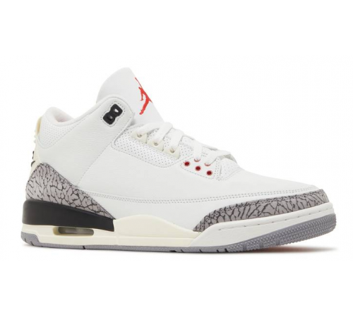 Кроссовки Nike Air Jordan 3 Retro White Cement