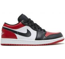 Кроссовки Nike Air Jordan 1 Low Bred Toe