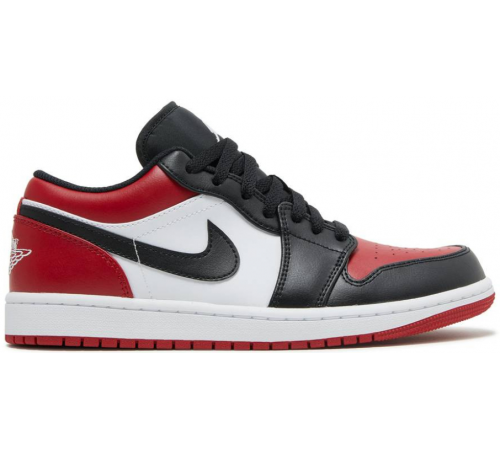 Кроссовки Nike Air Jordan 1 Low Bred Toe