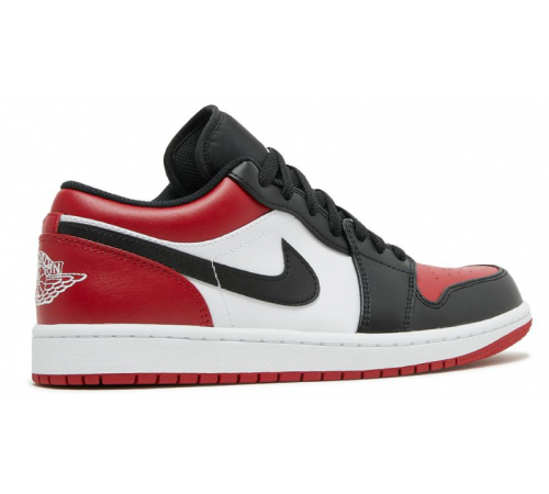 Кроссовки Nike Air Jordan 1 Low Bred Toe
