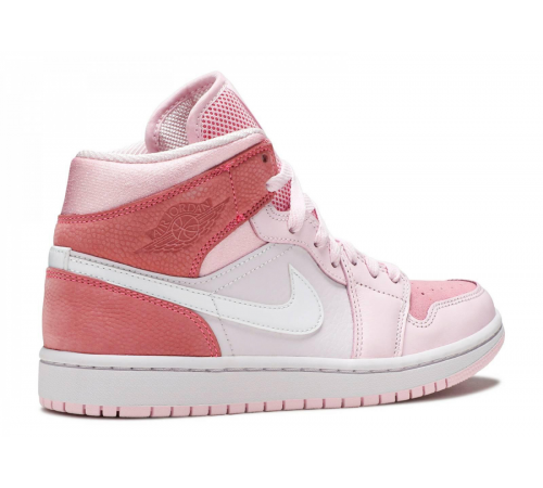 Кроссовки Nike Air Jordan 1 Mid Digital Pink