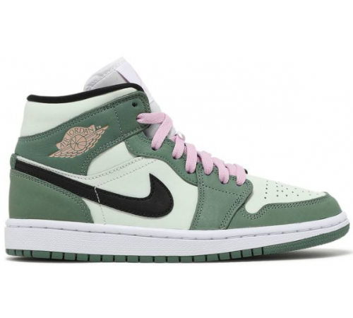 Кроссовки Nike Air Jordan 1 Mid Dutch Green