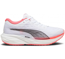 Puma Deviate Nitro 2 White Fire Orchid