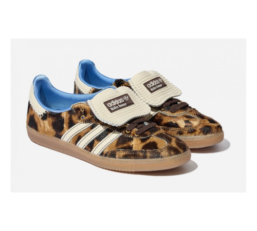 Кроссовки Adidas Samba Pony Wales Bonner Leopard