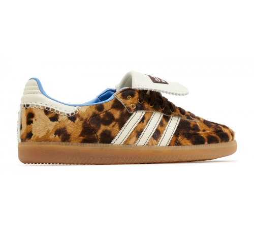 Кроссовки Adidas Samba Pony Wales Bonner Leopard