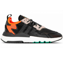 Adidas Nite Jogger Black White Orange