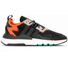Adidas Nite Jogger Black White Orange