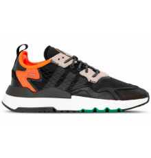 Adidas Nite Jogger Black White Orange