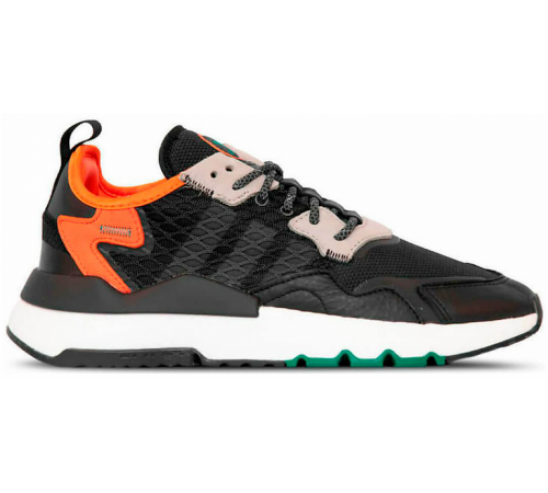 Adidas Nite Jogger Black White Orange