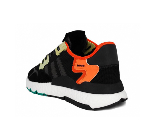 Adidas Nite Jogger Black White Orange