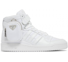 Prada x Adidas Forum High Triple White