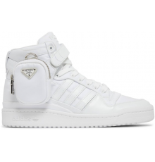 Prada x Adidas Forum High Triple White