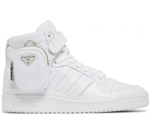 Prada x Adidas Forum High Triple White