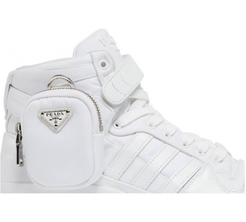 Prada x Adidas Forum High Triple White
