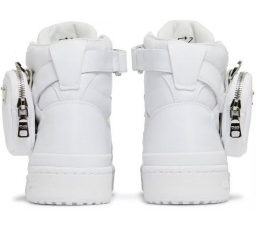 Prada x Adidas Forum High Triple White
