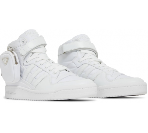 Prada x Adidas Forum High Triple White