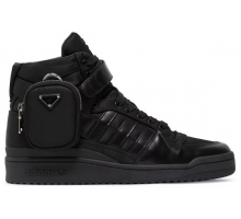 Prada x Adidas Forum High Triple Black