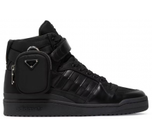Prada x Adidas Forum High Triple Black