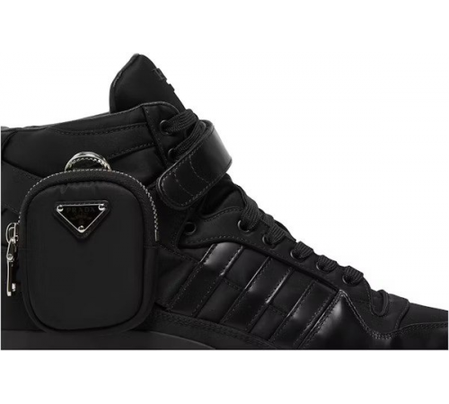 Prada x Adidas Forum High Triple Black