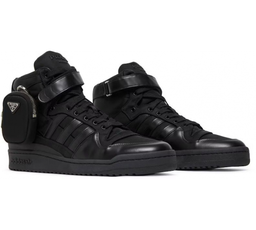 Prada x Adidas Forum High Triple Black
