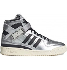Adidas Forum High Metallic Silver