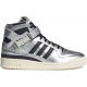 Adidas Forum High Metallic Silver