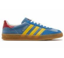 Кроссовки Adidas Gazelle Og x Gucci Light Blue Suede