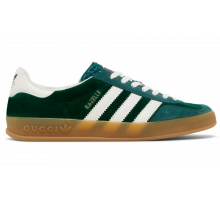 Кроссовки Adidas Gazelle x Gucci Green Suede