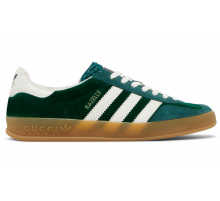 Кроссовки Adidas Gazelle x Gucci Green Suede