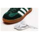 Кроссовки Adidas Gazelle x Gucci Green Suede