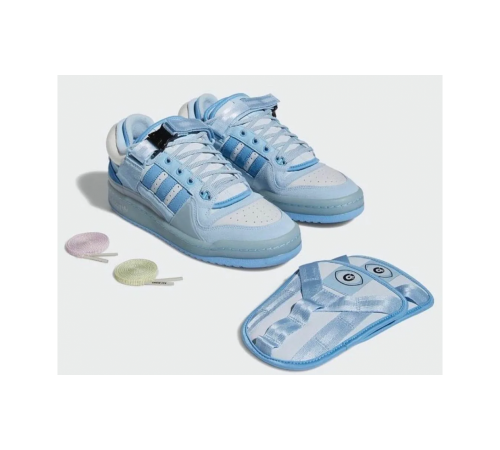 Adidas x Bad Bunny Forum Buckle Low Gs Blue Tint