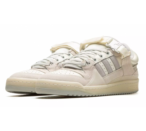 Кроссовки Adidas x Bad Bunny Forum Buckle Low White
