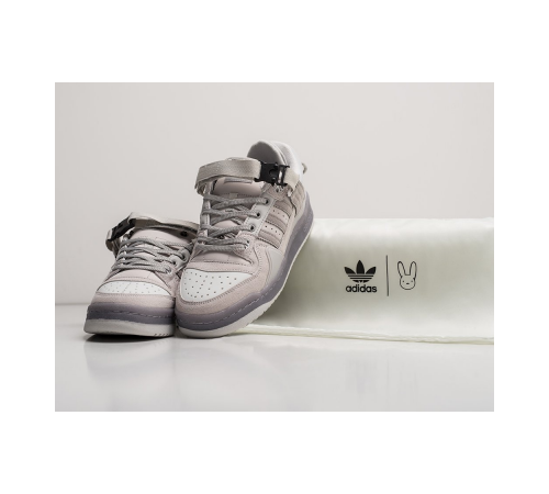 Кроссовки Adidas x Bad Bunny Forum Buckle Low Gray