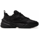 Кроссовки Nike M2k Tekno Triple Black зимние на меху