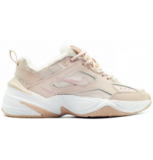 Кроссовки Nike M2k Tekno Beige зимние на меху