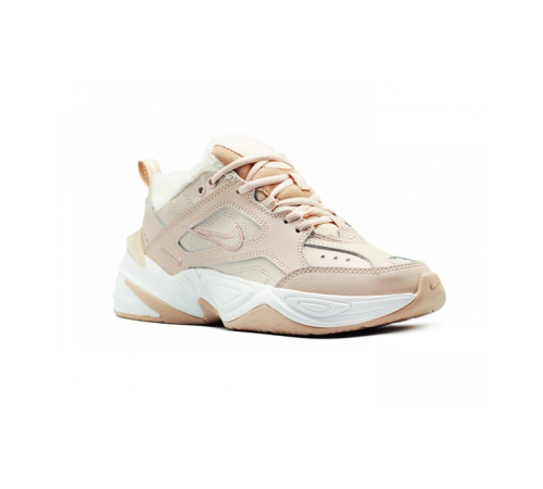 Кроссовки Nike M2k Tekno Beige зимние на меху