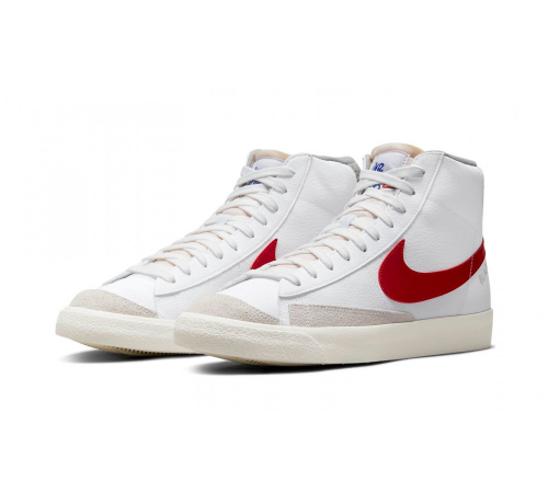 Кроссовки Nike Blazer Mid 77 White Gym Red