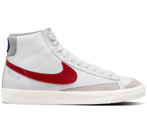 Кроссовки Nike Blazer Mid 77 White Gym Red
