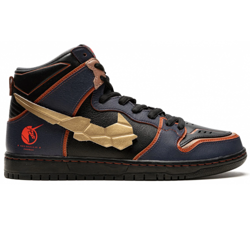 Кроссовки Nike Dunk High SB RX-0 Banshee Gundam
