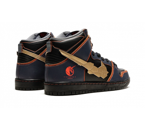 Кроссовки Nike Dunk High SB RX-0 Banshee Gundam