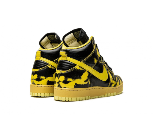Кроссовки Nike Dunk High 1985 Yellow Acid Wash