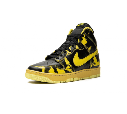 Кроссовки Nike Dunk High 1985 Yellow Acid Wash