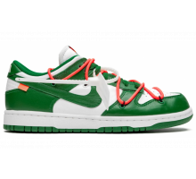 Кроссовки Nike Dunk Low Off-White Pine Green